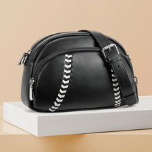 Load image into Gallery viewer, Baseball shaped shoulder bag
