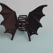 Load image into Gallery viewer, Matte Black Bat Hair Claw