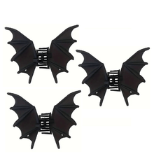 Load image into Gallery viewer, Matte Black Bat Hair Claw