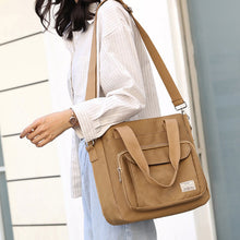 Load image into Gallery viewer, Large Capacity Solid Color Shoulder Bag