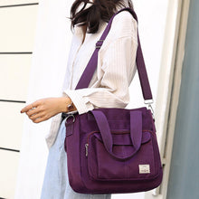 Load image into Gallery viewer, Large Capacity Solid Color Shoulder Bag