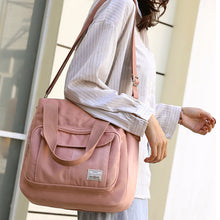 Load image into Gallery viewer, Large Capacity Solid Color Shoulder Bag