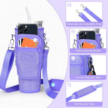 Load image into Gallery viewer, Glittering Diamond Drinkware Tumbler Bag