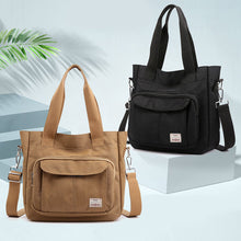Load image into Gallery viewer, Large Capacity Solid Color Shoulder Bag