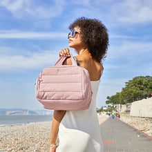 Load image into Gallery viewer, Large Wide-open Travel Makeup Bag