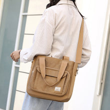 Load image into Gallery viewer, Large Capacity Solid Color Shoulder Bag