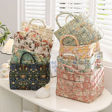 Load image into Gallery viewer, Boho Fabric Storage Basket
