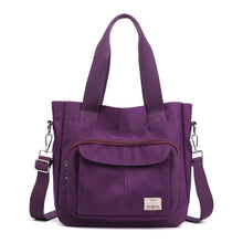 Load image into Gallery viewer, Large Capacity Solid Color Shoulder Bag