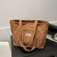 Load image into Gallery viewer, Corduroy Tote Bag