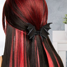 Load image into Gallery viewer, Matte Black Bat Hair Claw