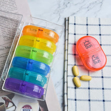 Load image into Gallery viewer, Portable Pill Organizer for Travel