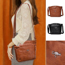 Load image into Gallery viewer, Multi Pocket Large Capacity Shoulder Bag