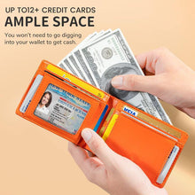 Load image into Gallery viewer, Men's Slim Wallet With RFID Blocking