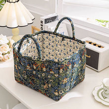 Load image into Gallery viewer, Boho Fabric Storage Basket