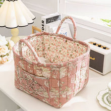 Load image into Gallery viewer, Boho Fabric Storage Basket