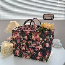 Load image into Gallery viewer, Boho Fabric Storage Basket