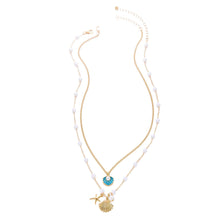 Load image into Gallery viewer, Cross Pearl Necklace