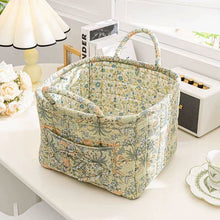 Load image into Gallery viewer, Boho Fabric Storage Basket