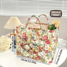 Load image into Gallery viewer, Boho Fabric Storage Basket