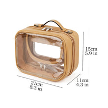 Load image into Gallery viewer, Transparent Waterproof Cosmetic Bag