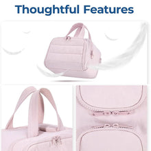 Load image into Gallery viewer, Large Wide-open Travel Makeup Bag