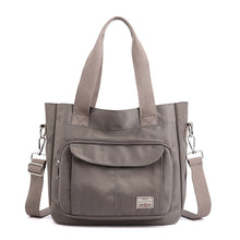 Load image into Gallery viewer, Large Capacity Solid Color Shoulder Bag