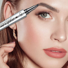 Load image into Gallery viewer, 3D Waterproof Microblading Eyebrow Pen 4 Fork Tip Tattoo Pencil