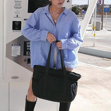 Load image into Gallery viewer, Women Tote Bag Shoulder with Yoga Mat Buckle