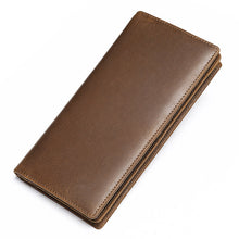 Load image into Gallery viewer, Men's Long Genuine Leather Wallet