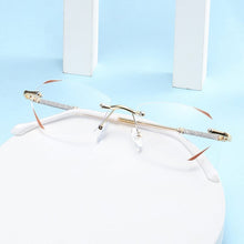 Load image into Gallery viewer, Fashionable Anti-blue Light Rimless Reading Glasses