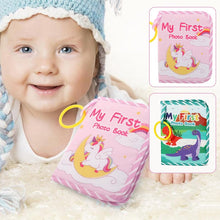 Load image into Gallery viewer, My First Baby Photo Book with Safe Mirror
