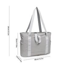 Load image into Gallery viewer, Women Tote Bag Shoulder with Yoga Mat Buckle