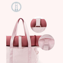 Load image into Gallery viewer, Women Tote Bag Shoulder with Yoga Mat Buckle
