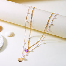 Load image into Gallery viewer, Cross Pearl Necklace