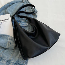 Load image into Gallery viewer, Soft Vegan Leather Tote Bag for Women