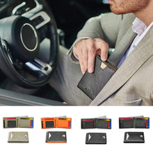 Load image into Gallery viewer, Men's Slim Wallet With RFID Blocking