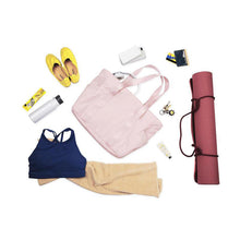Load image into Gallery viewer, Women Tote Bag Shoulder with Yoga Mat Buckle