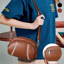Load image into Gallery viewer, Baseball shaped shoulder bag
