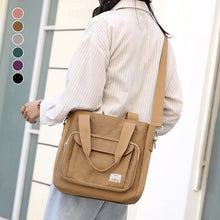 Load image into Gallery viewer, Large Capacity Solid Color Shoulder Bag