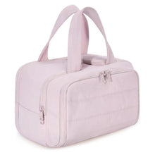 Load image into Gallery viewer, Large Wide-open Travel Makeup Bag