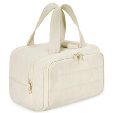 Load image into Gallery viewer, Large Wide-open Travel Makeup Bag