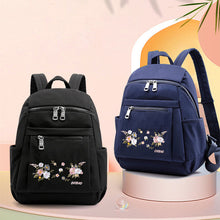 Load image into Gallery viewer, Schoolgirls' Embroidered Backpack