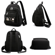 Load image into Gallery viewer, Schoolgirls' Embroidered Backpack