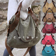 Load image into Gallery viewer, Women Large Capacity Pocket Casual Tote Handbag