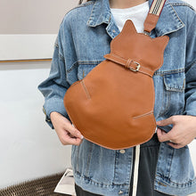 Load image into Gallery viewer, Cat Shape Crossbody Bag