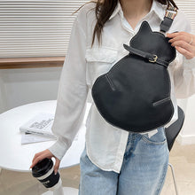 Load image into Gallery viewer, Cat Shape Crossbody Bag