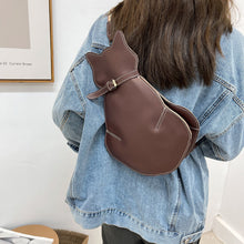 Load image into Gallery viewer, Cat Shape Crossbody Bag