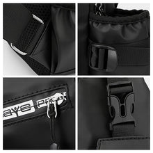 Load image into Gallery viewer, Men's Leather Film Water Bottle Chest Bag