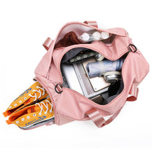 Load image into Gallery viewer, Nylon Pink Fitness Bag