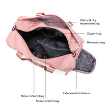 Load image into Gallery viewer, Nylon Pink Fitness Bag